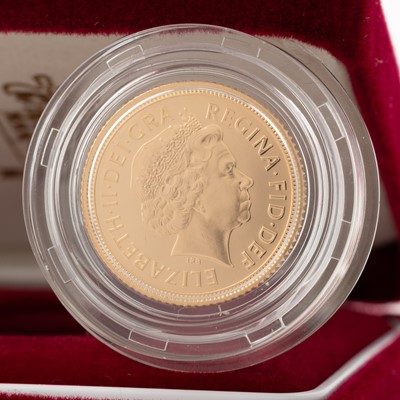 Lot 43 - ELIZABETH II GOLD PROOF HALF SOVEREIGN