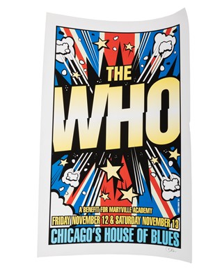 Lot 454 - THE WHO-CONCERT POSTERS