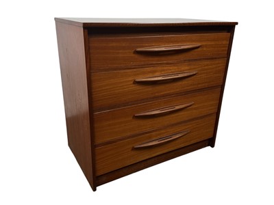 Lot 1393 - MID CENTURY TEAK CHEST