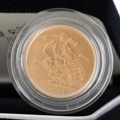 Lot 45 - ELIZABETH II GOLD PROOF SOVEREIGN