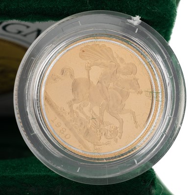 Lot 60 - ELIZABETH II GOLD PROOF SOVEREIGN
