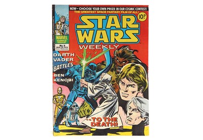Lot 234 - STAR WARS UK COMICS COLLECTION