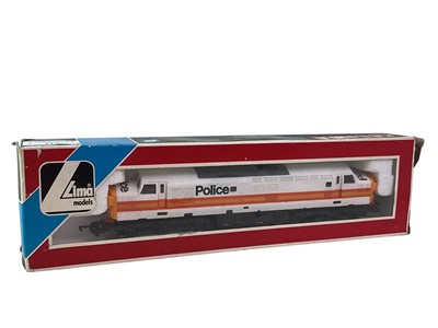 Lot 219 - LIMA, 'OO' GAUGE CLASS 37 'POLICE' DIESEL LOCOMOTIVE