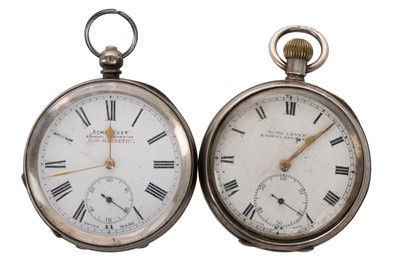 Lot 859 - SAMUEL OPEN FACE KEY WIND POCKET WATCH