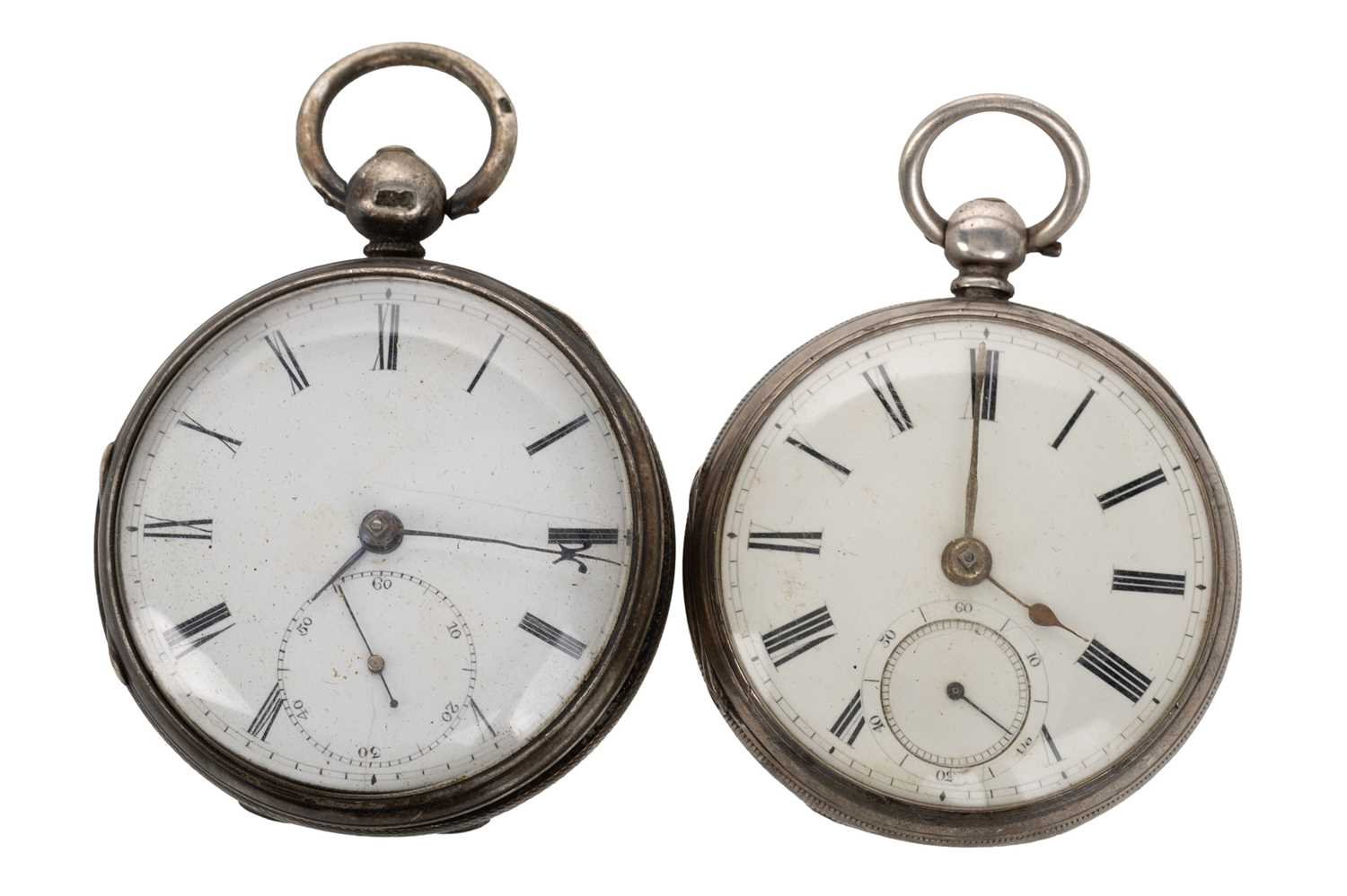 Lot 865 - OPEN FACE KEY WIND POCKET WATCH
