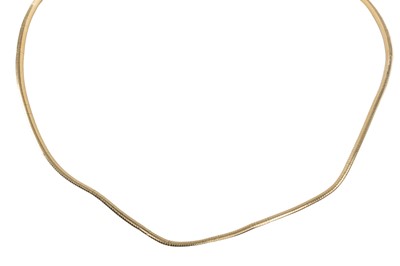 Lot 619 - GOLD NECKLACE