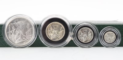 Lot 81 - 2001 SILVER PROOF BRITANNIA COLLECTION