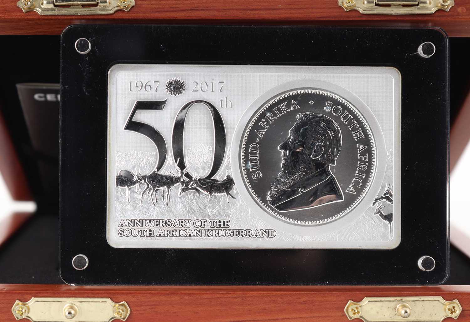 Lot 82 - 50TH ANNIVERSARY OF THE KRUGERRAND