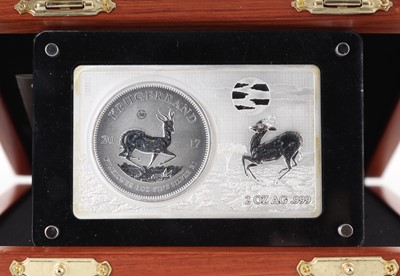 Lot 82 - 50TH ANNIVERSARY OF THE KRUGERRAND