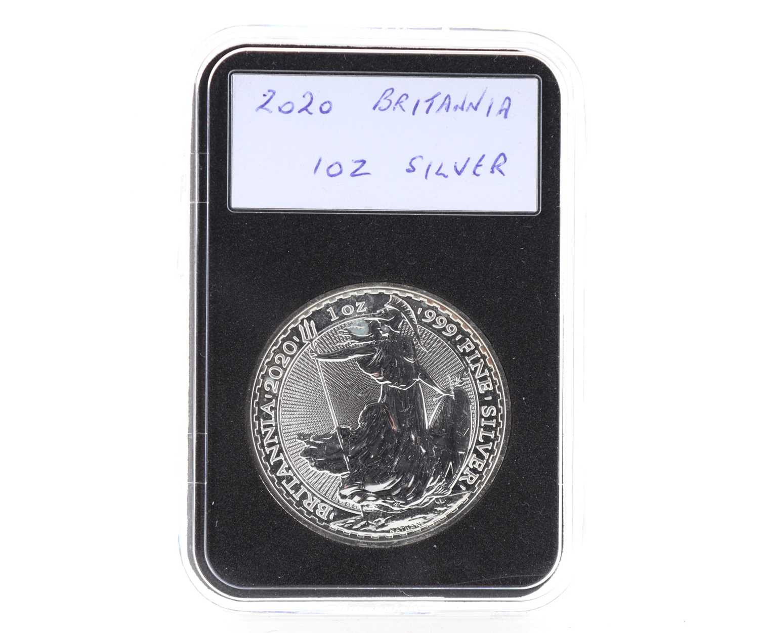 Lot 83 - NINE ONE OUNCE SILVER COINS