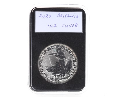 Lot 83 - NINE ONE OUNCE SILVER COINS