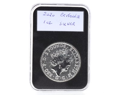Lot 83 - NINE ONE OUNCE SILVER COINS