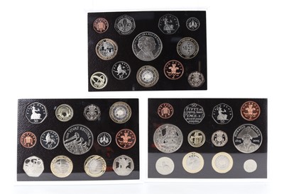Lot 93 - U. K. SPECIMEN COIN SETS