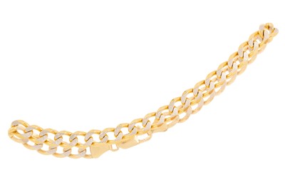 Lot 637 - ITALIAN GOLD BRACELET
