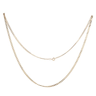 Lot 674 - GOLD NECKCHAIN