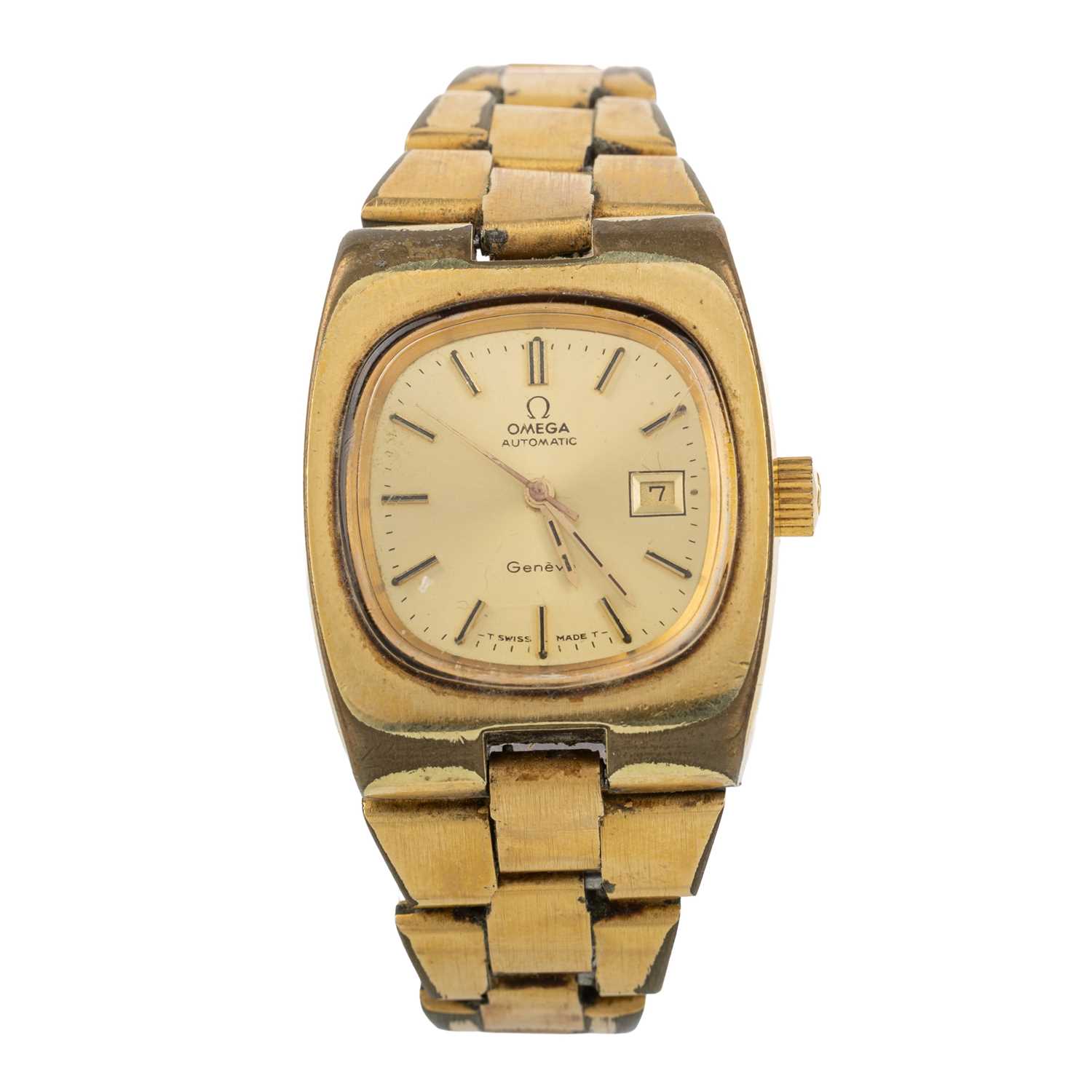 Lot 856 - OMEGA GENEVE AUTOMATIC WRIST WATCH