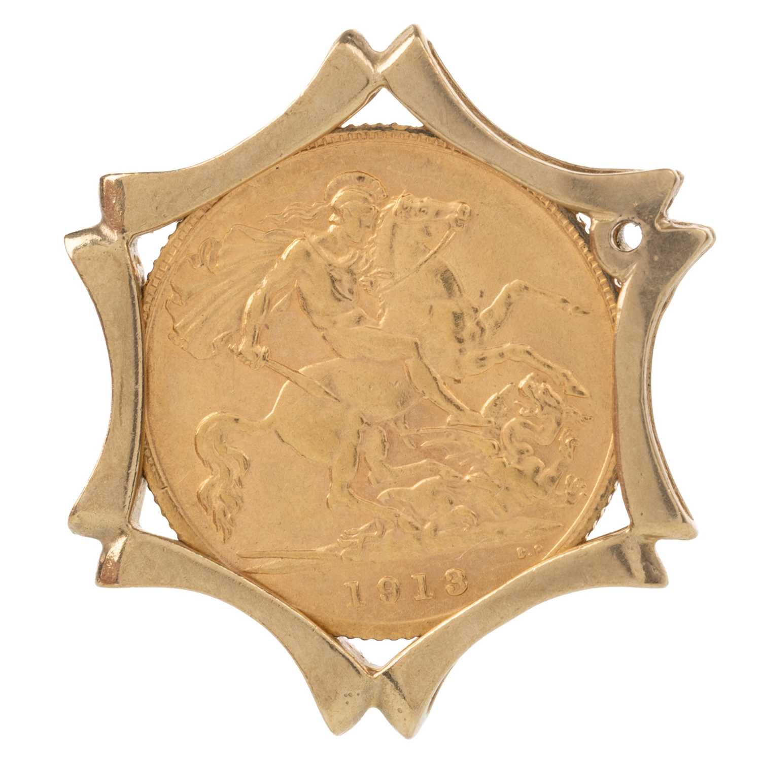 Lot 76 - GEORGE V GOLD HALF SOVEREIGN