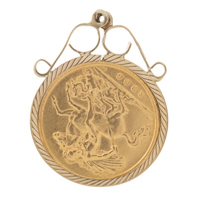 Lot 80 - EDWARD VII GOLD HALF SOVEREIGN