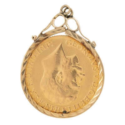 Lot 105 - GEORGE V GOLD SOVEREIGN