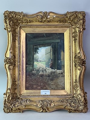 Lot 40 - J R MILLER (SCOTTISH 1880 - 1912)