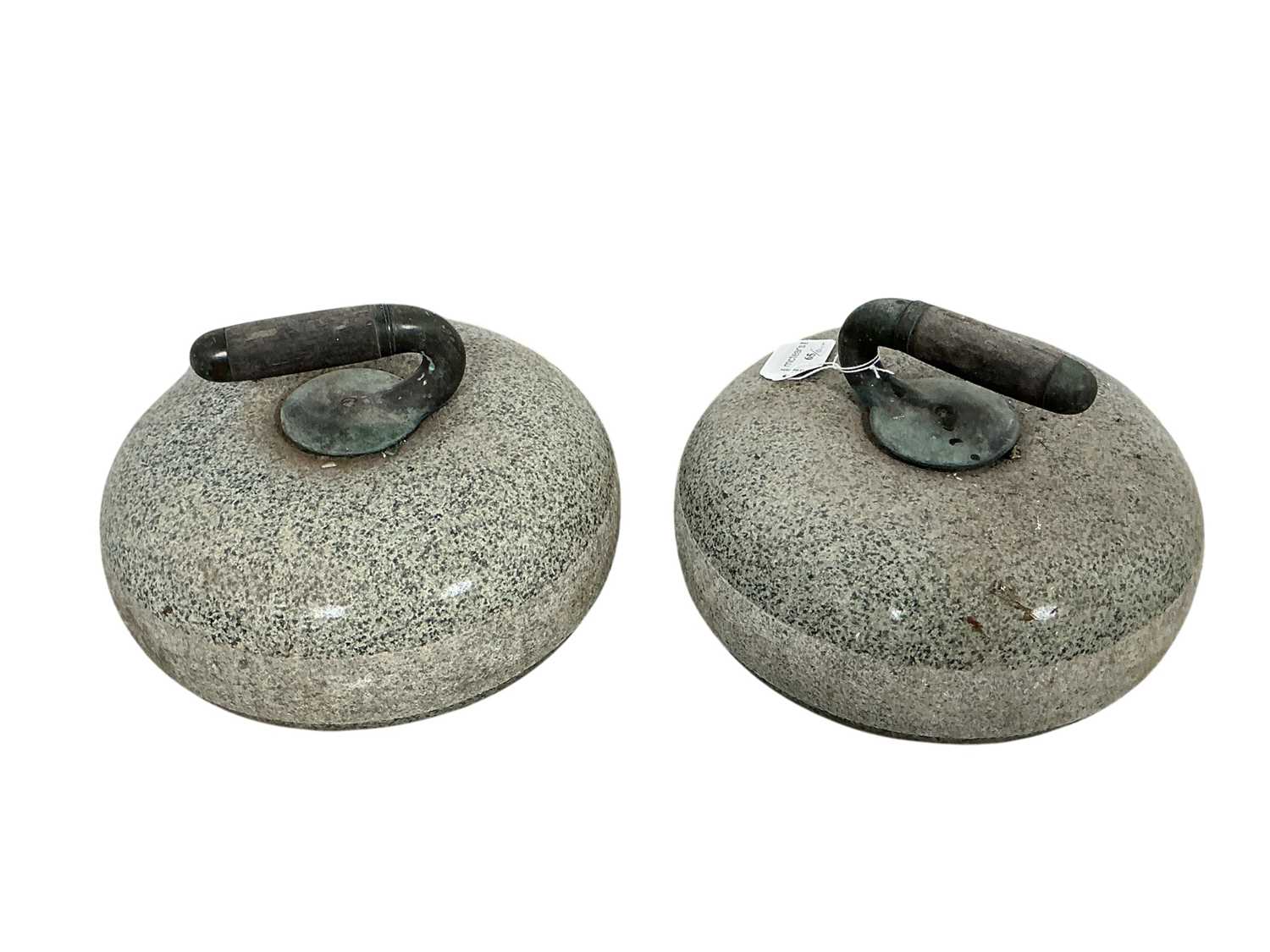 Lot 65 - PAIR OF VICTORIAN CURLING STONES