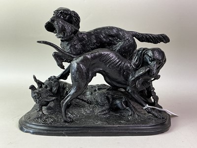 Lot 43 - SPELTER FIGURE