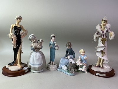 Lot 58 - CAPODIMONTE FIGURAL GROUP