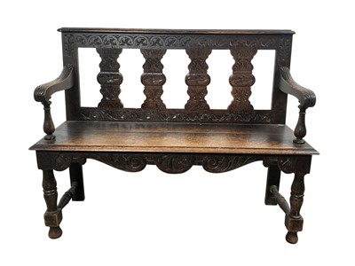 Lot 70 - OAK HALL SETTLE