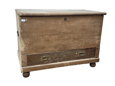 Lot 72 - PINE MEAL CHEST