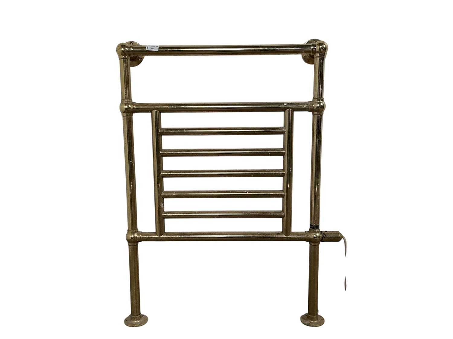 Lot 80 - MISON BRASS HEATED TOWEL RAIL