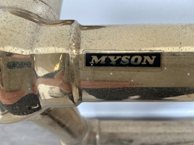 Lot 80 - MISON BRASS HEATED TOWEL RAIL