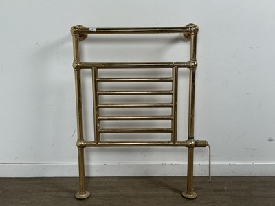 Lot 80 - MISON BRASS HEATED TOWEL RAIL