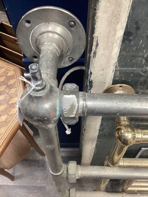 Lot 80 - MISON BRASS HEATED TOWEL RAIL