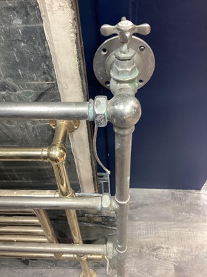 Lot 80 - MISON BRASS HEATED TOWEL RAIL