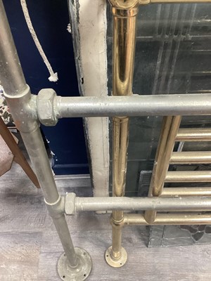 Lot 80 - MISON BRASS HEATED TOWEL RAIL