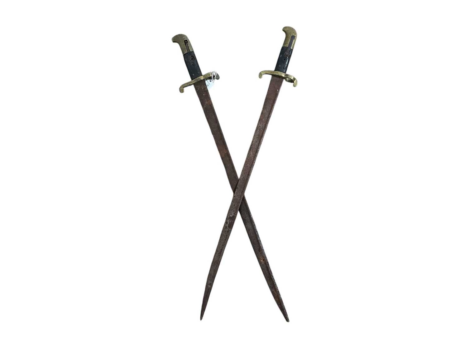 Lot 82 - PAIR OF FRENCH BAYONETS