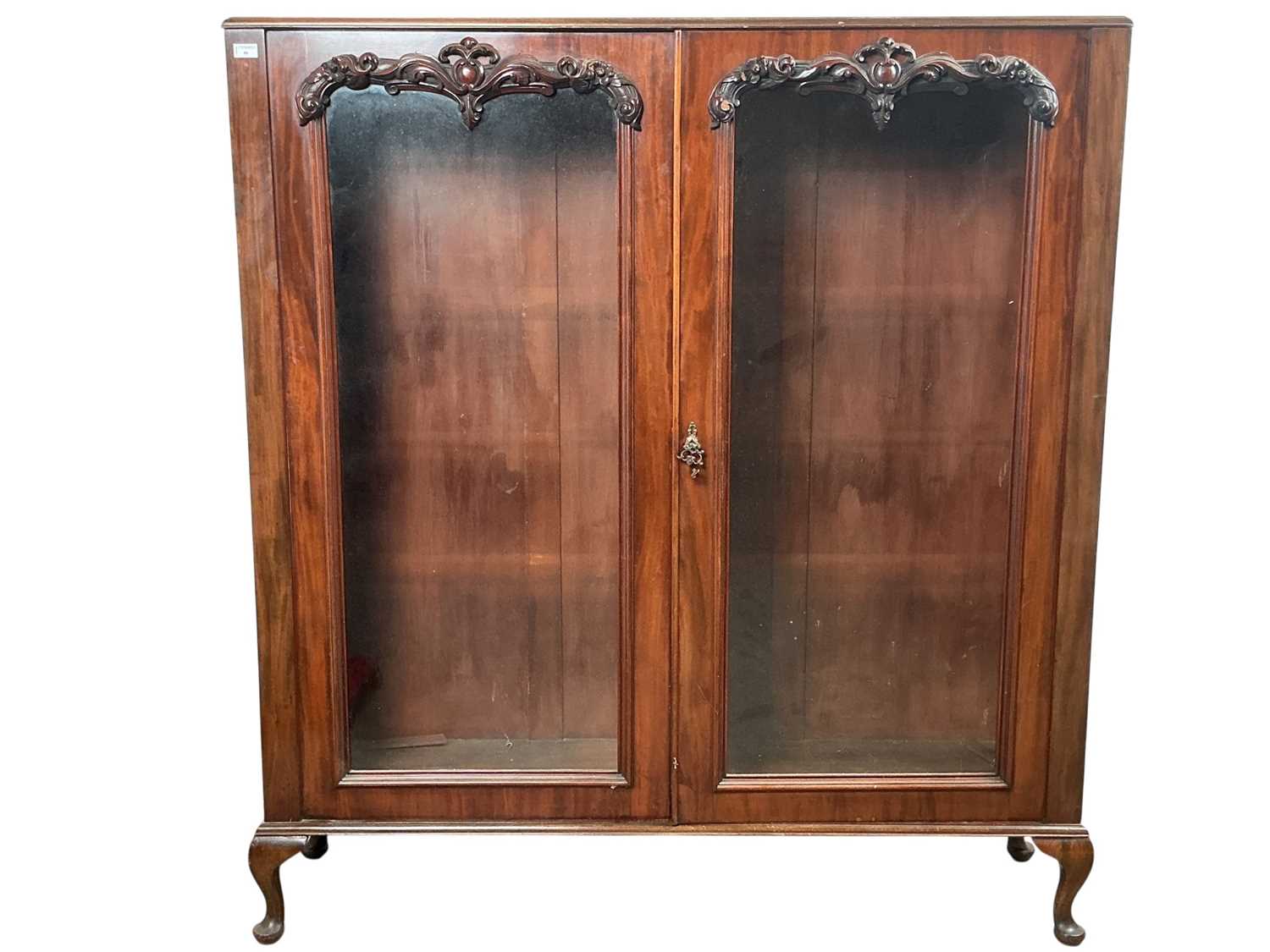 Lot 95 - VICTORIAN MAHOGANY BOOKCASE