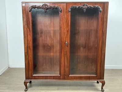 Lot 95 - VICTORIAN MAHOGANY BOOKCASE