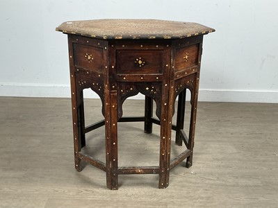 Lot 24 - INDIAN HARDWOOD FOLDING TABLE
