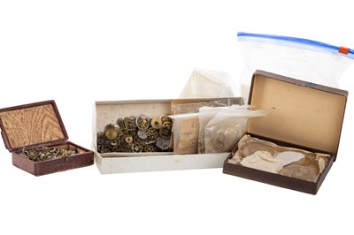 Lot 870 - GROUP OF WATCHMAKERS SPARES AND ACCESSORIES