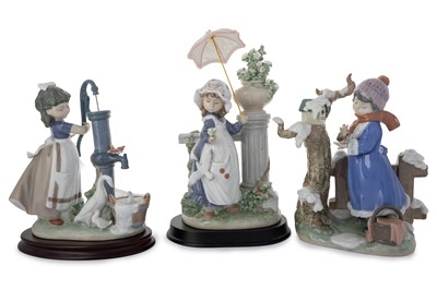 Lot 1606 - LLADRO FOUR SEASONS FIGURE SET