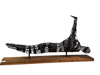 Lot 1616 - SCOTTISH SCHOOL, METAL SCULPTURE DISPLAY