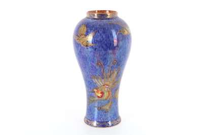 Lot 1644 - WEDGWOOD SEMI LUSTROUS BALUSTER VASE