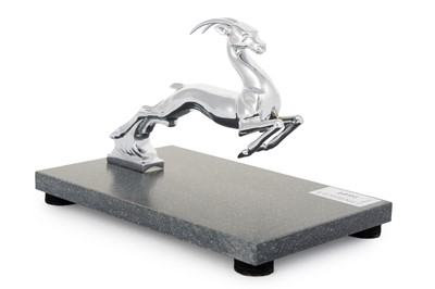 Lot 1649 - SINGER GAZELLE CAR MASCOT