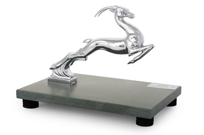 Lot 1651 - SINGER GAZELLE CAR MASCOT
