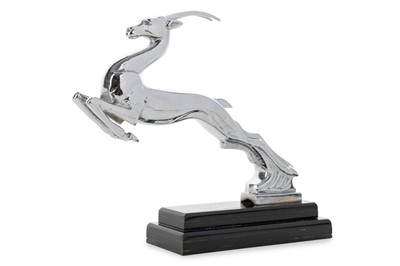 Lot 1655 - SINGER GAZELLE CAR MASCOT