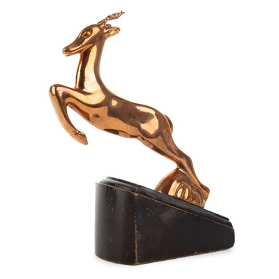 Lot 1657 - SINGER GAZELLE CAR MASCOT