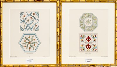Lot 1648 - FOUR PLATES FROM FAIENCES DECORATIVES DE LA VIEILLE TURQUIE