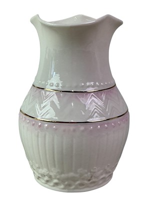 Lot 411 - BELLEEK VASE