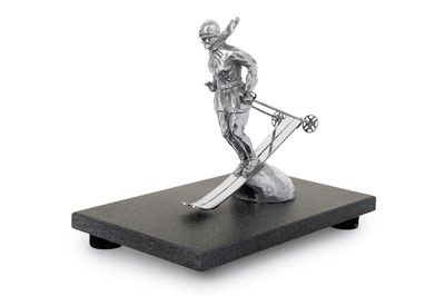 Lot 1660 - RILEY SKI LADY CAR MASCOT